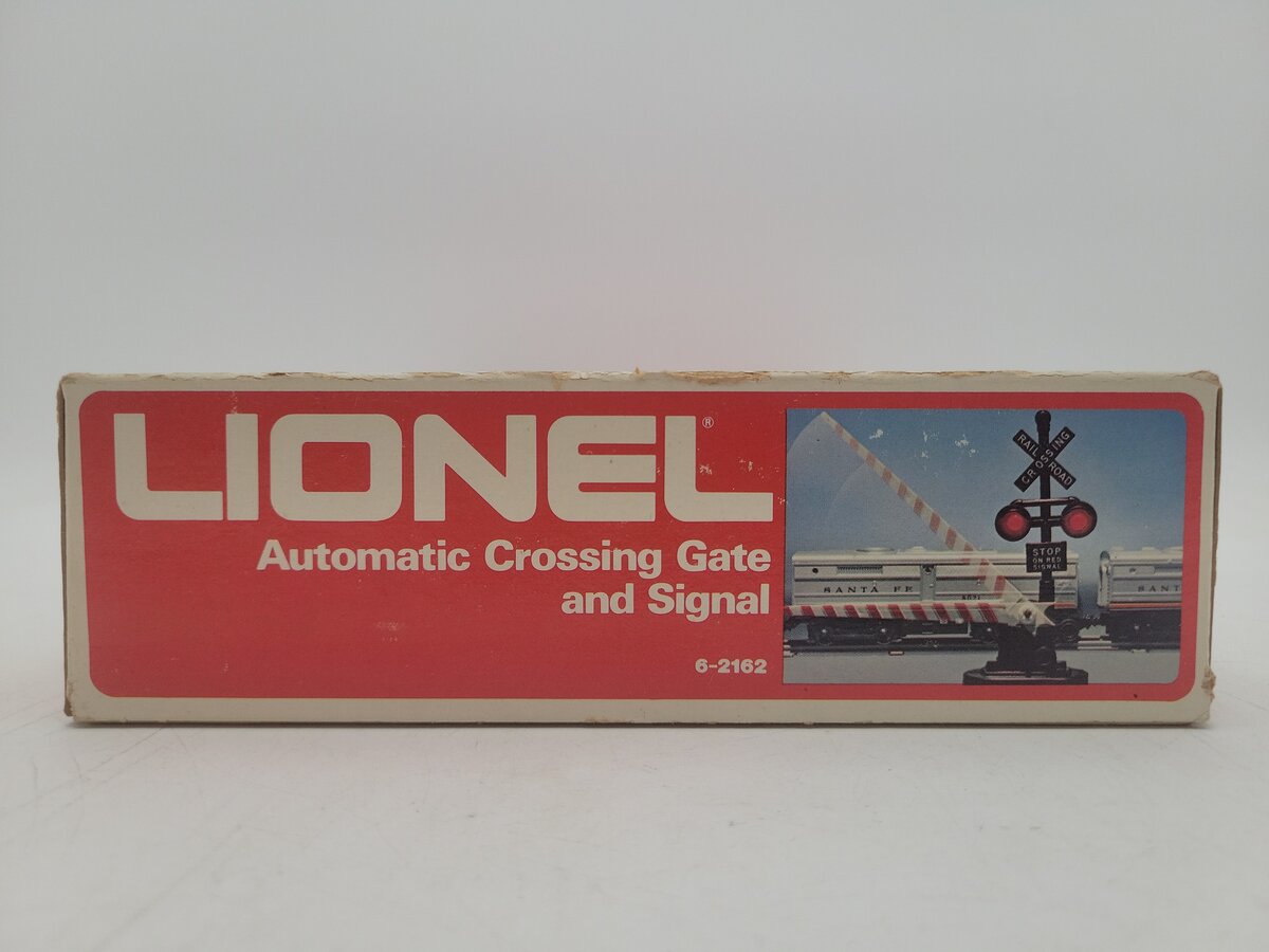 Lionel 6-2162 O Gauge Automatic Crossing Gate & Signal EX/Box