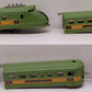 American Flyer 1322RT Vintage O Illinois Central Green Diamond Articulated Set VG