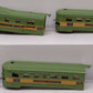 American Flyer 1322RT Vintage O Illinois Central Green Diamond Articulated Set VG