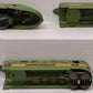 American Flyer 1322RT Vintage O Illinois Central Green Diamond Articulated Set VG