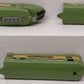 American Flyer 1322RT Vintage O Illinois Central Green Diamond Articulated Set VG