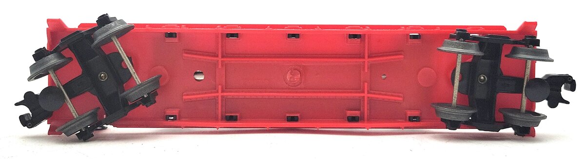 Lionel 6-16395 O Gauge Canadian Pacific Flat Car w/Rail Load EX