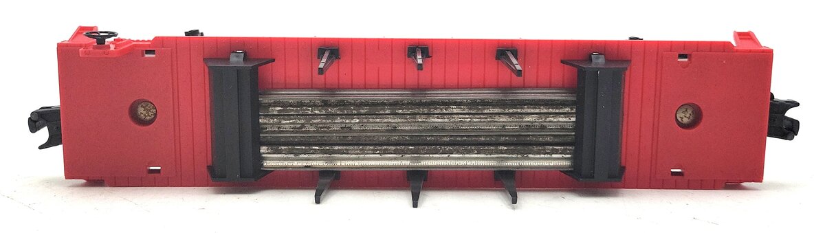 Lionel 6-16395 O Gauge Canadian Pacific Flat Car w/Rail Load EX