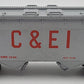 KMT 97786 O Gauge C&EI 2-Bay Covered Hopper EX
