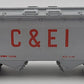 KMT 97786 O Gauge C&EI 2-Bay Covered Hopper EX