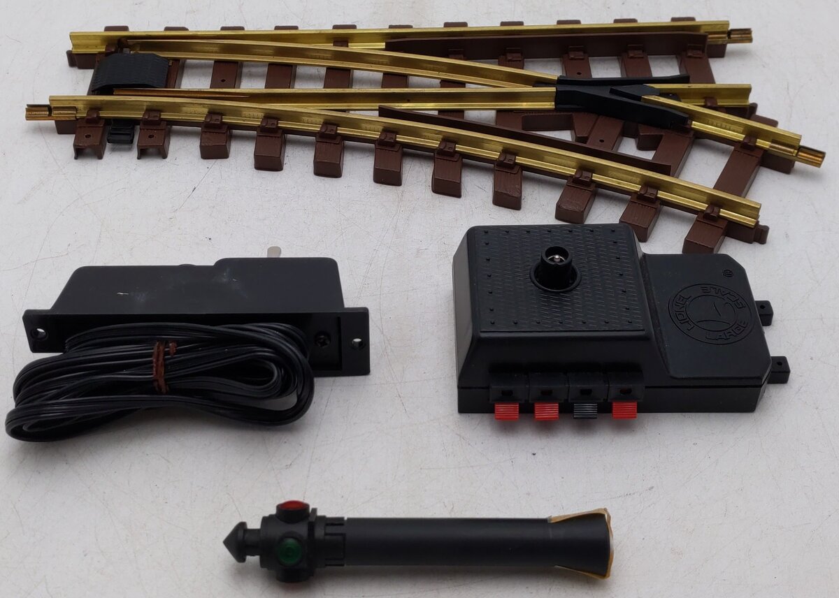 Lionel 8-82007 G Scale Right Hand Remote Switch Turnout For Indoor & Outdoor EX/Box
