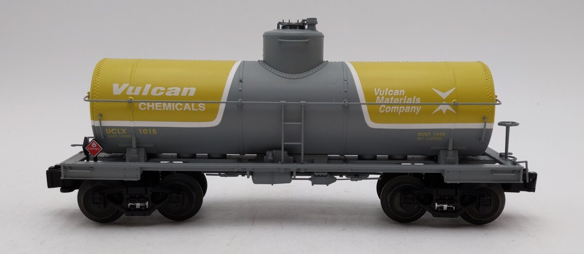 Lionel 6-19615 O Gauge Vulcan 8,000 Gallon Tank Car #1015 EX/Box