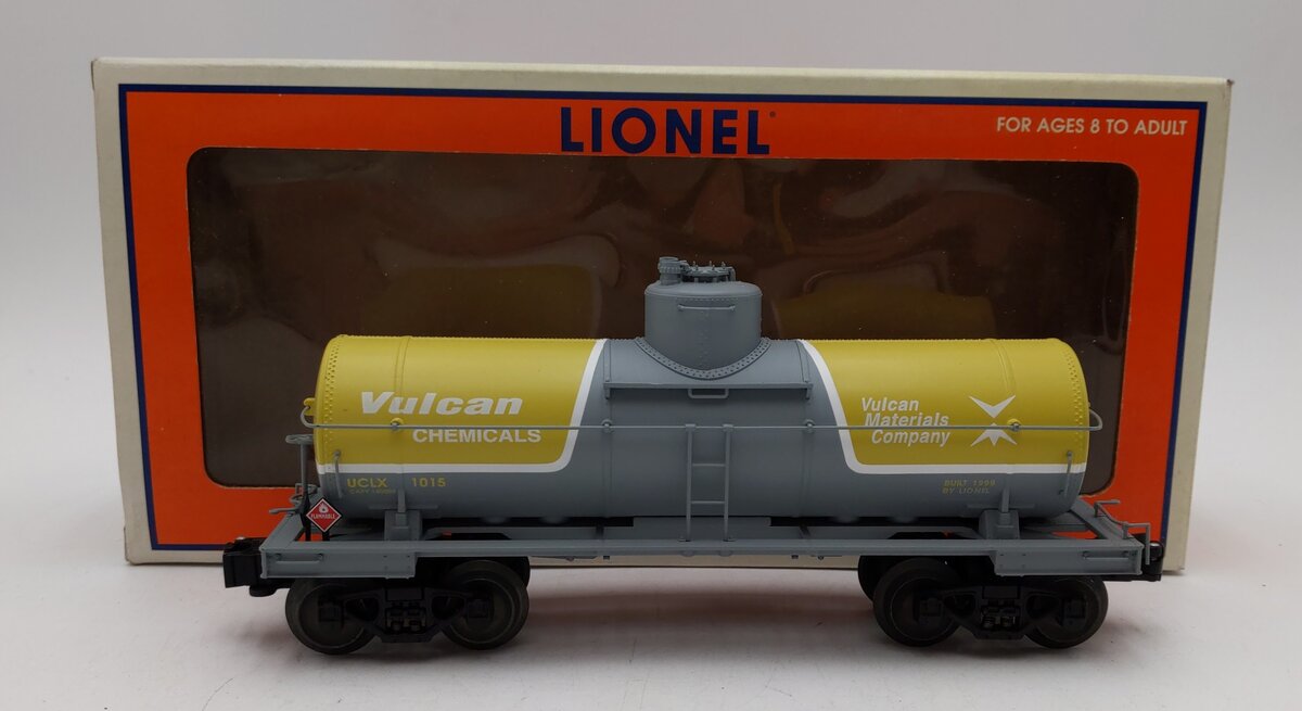 Lionel 6-19615 O Gauge Vulcan 8,000 Gallon Tank Car #1015 EX/Box