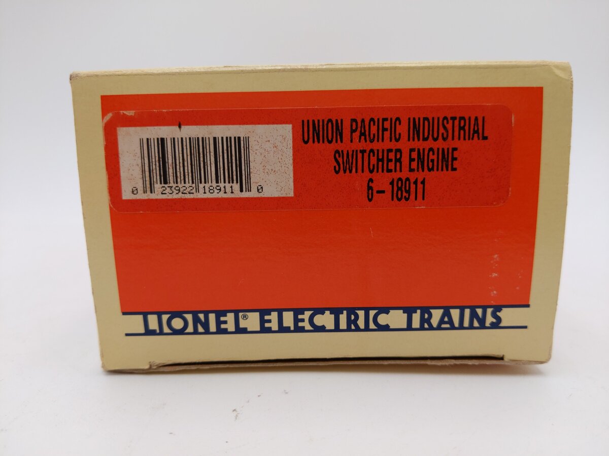 Lionel 6-18911 O Gauge Union Pacific Industrial Diesel Switcher #8911 VG/Box
