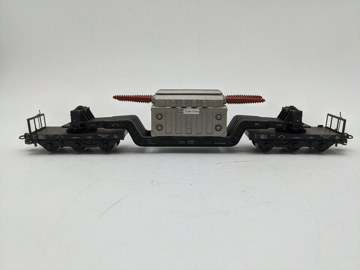 Marklin 4617 Depressed Center Flatcar w/ Transformer VG/Box