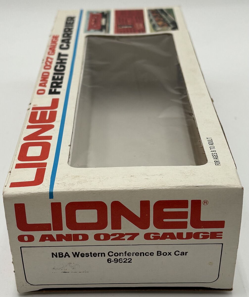 Lionel 6-9622 O Gauge NBA Western Conference Boxcar LN/Box