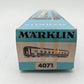 Marklin 4071 HO Scale Tee Compartment Car VG/Box