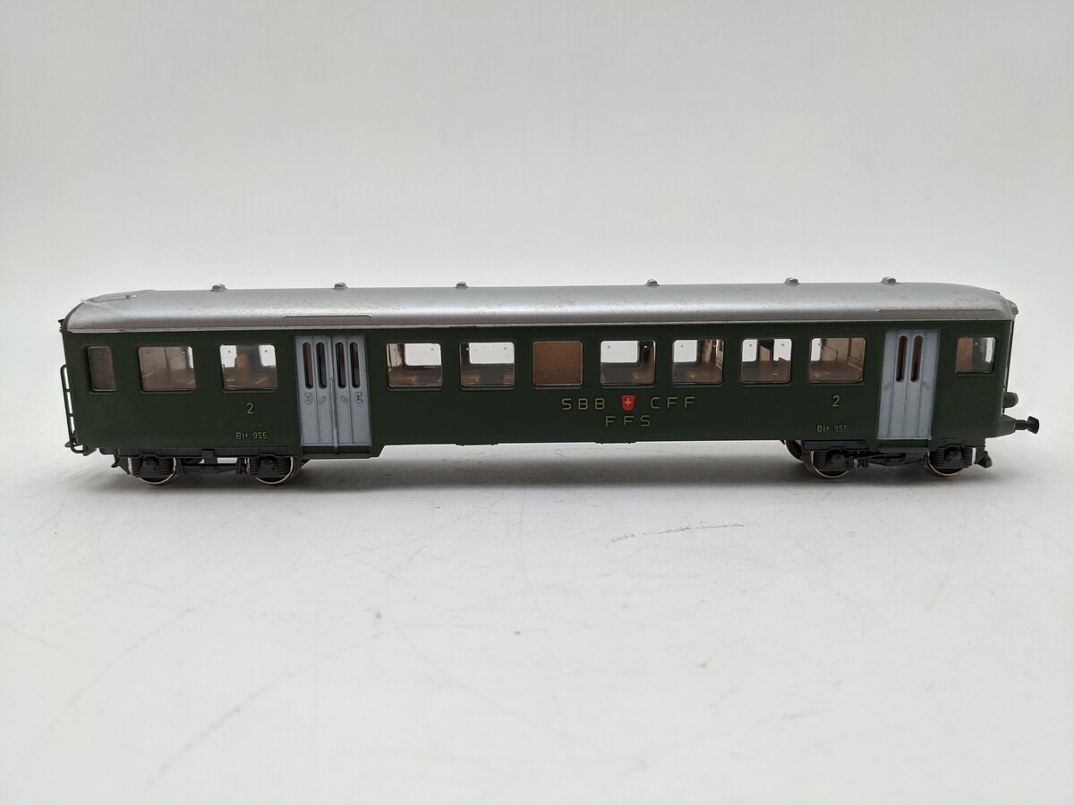 Kleinbahn 393 HO Swiss Federal Railways Control Car EX/Box