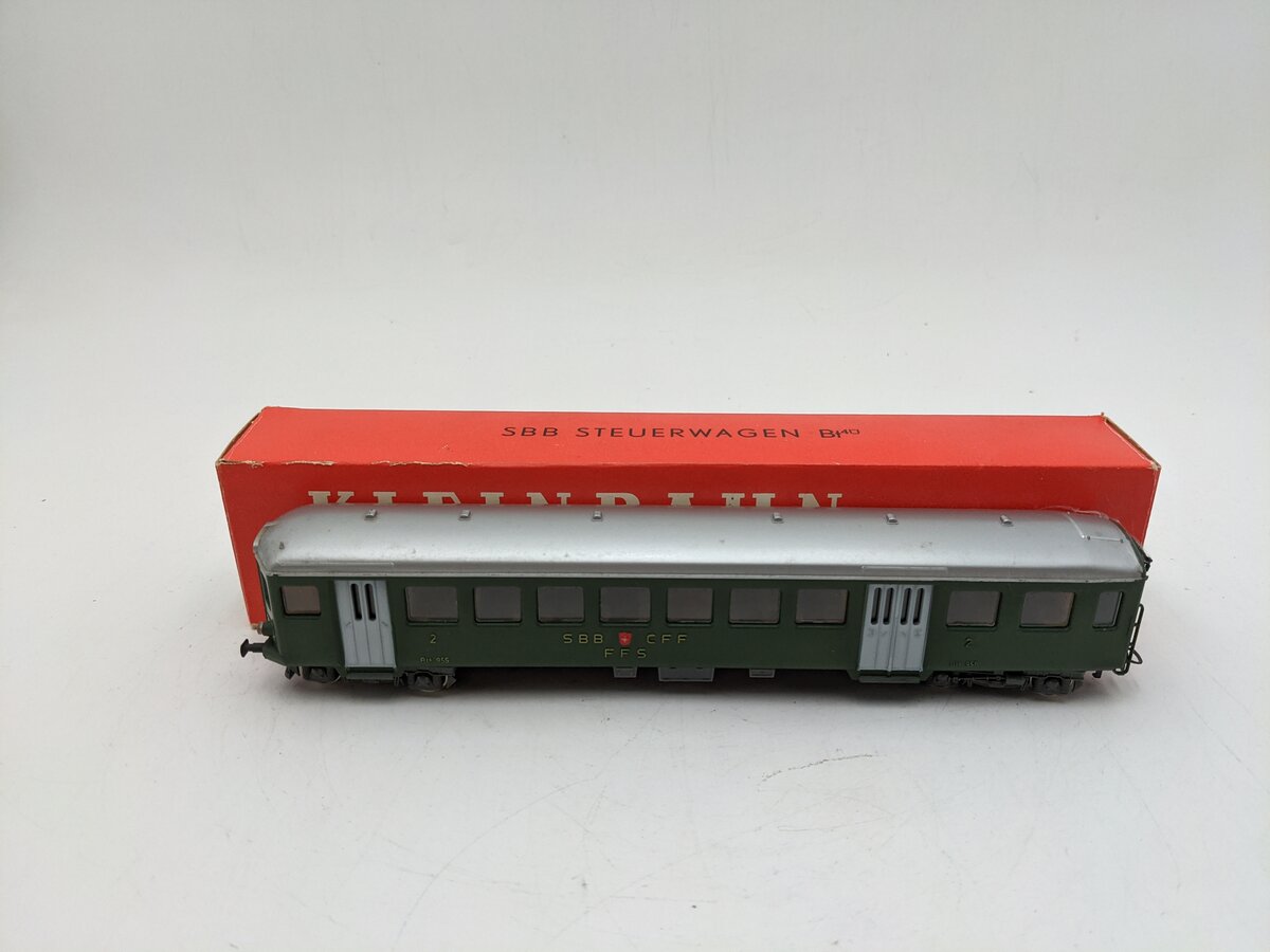 Kleinbahn 393 HO Swiss Federal Railways Control Car EX/Box