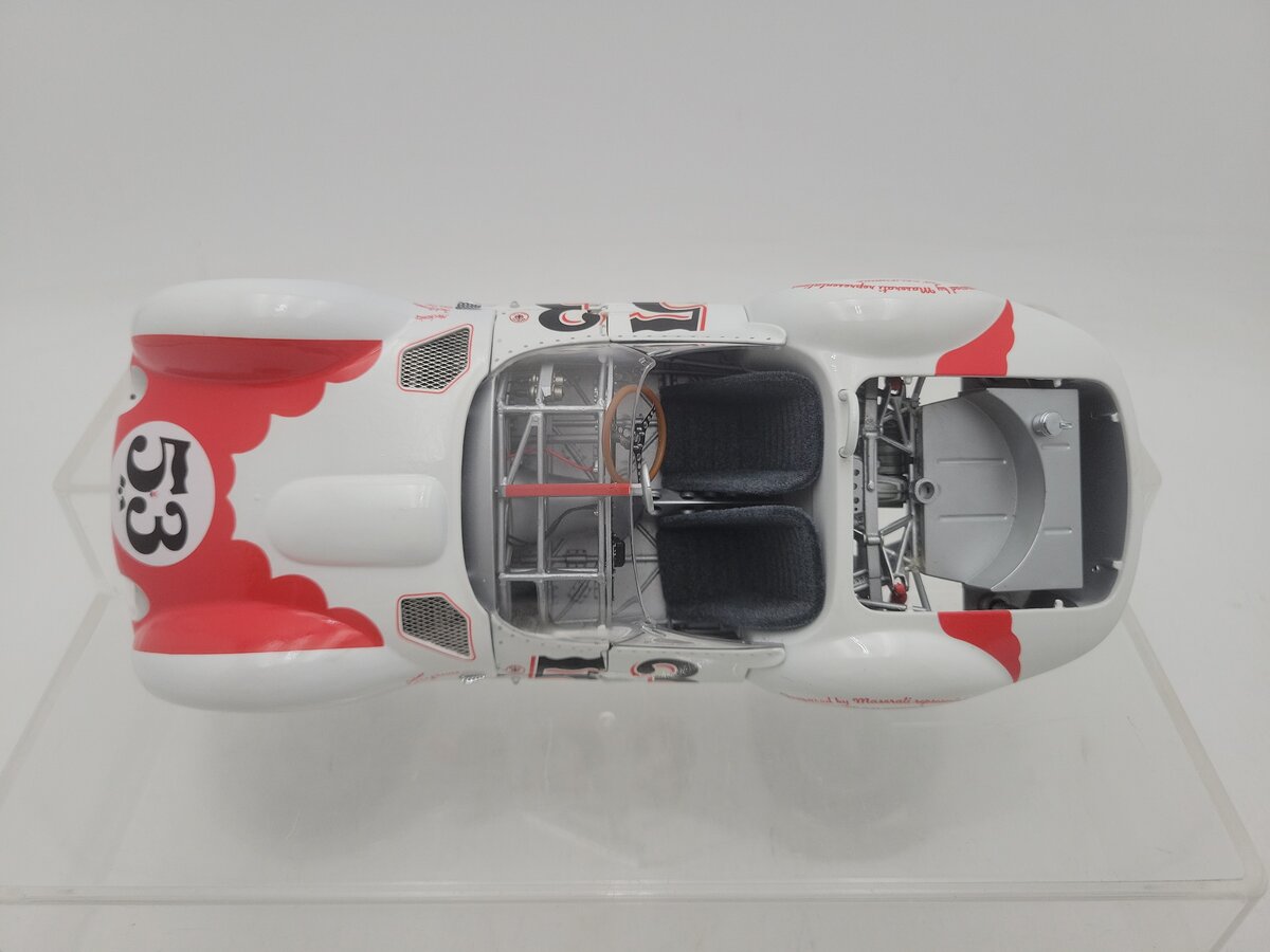 Minichamps 1:18 Scale 1960 Maserati Tipo 61 LA Times GP Bill Krause Car #53 VG