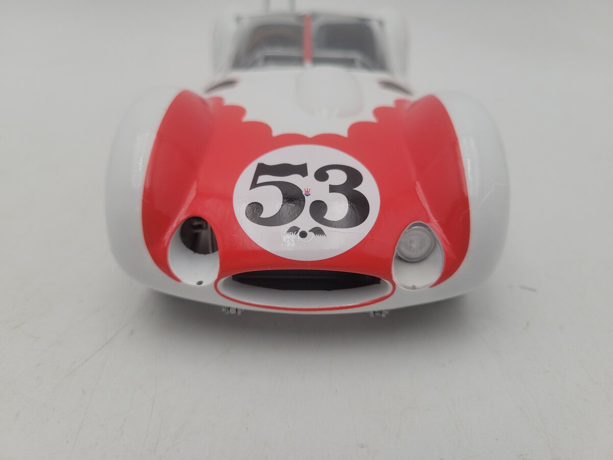 Minichamps 1:18 Scale 1960 Maserati Tipo 61 LA Times GP Bill Krause Car #53 VG