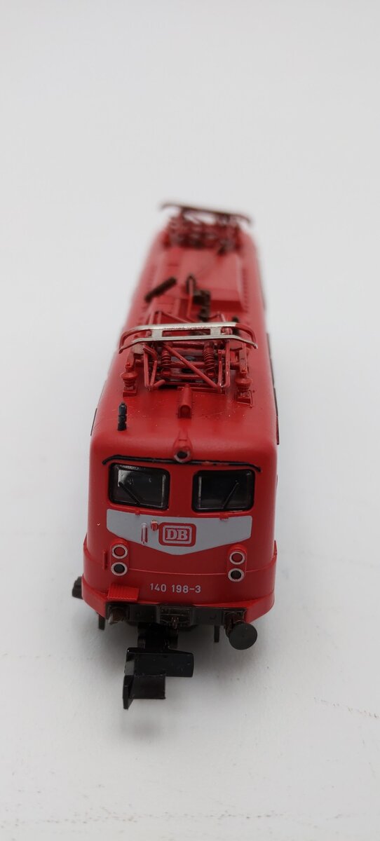 Fleischmann 67332 N Scale DB Piccolo Electric Locomotive #140198-3 EX/Box