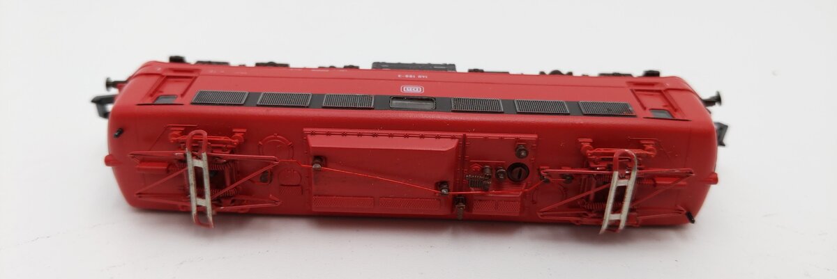 Fleischmann 67332 N Scale DB Piccolo Electric Locomotive #140198-3 EX/Box
