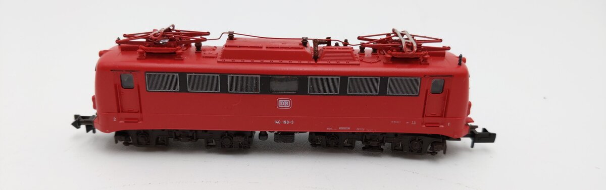 Fleischmann 67332 N Scale DB Piccolo Electric Locomotive #140198-3 EX/Box