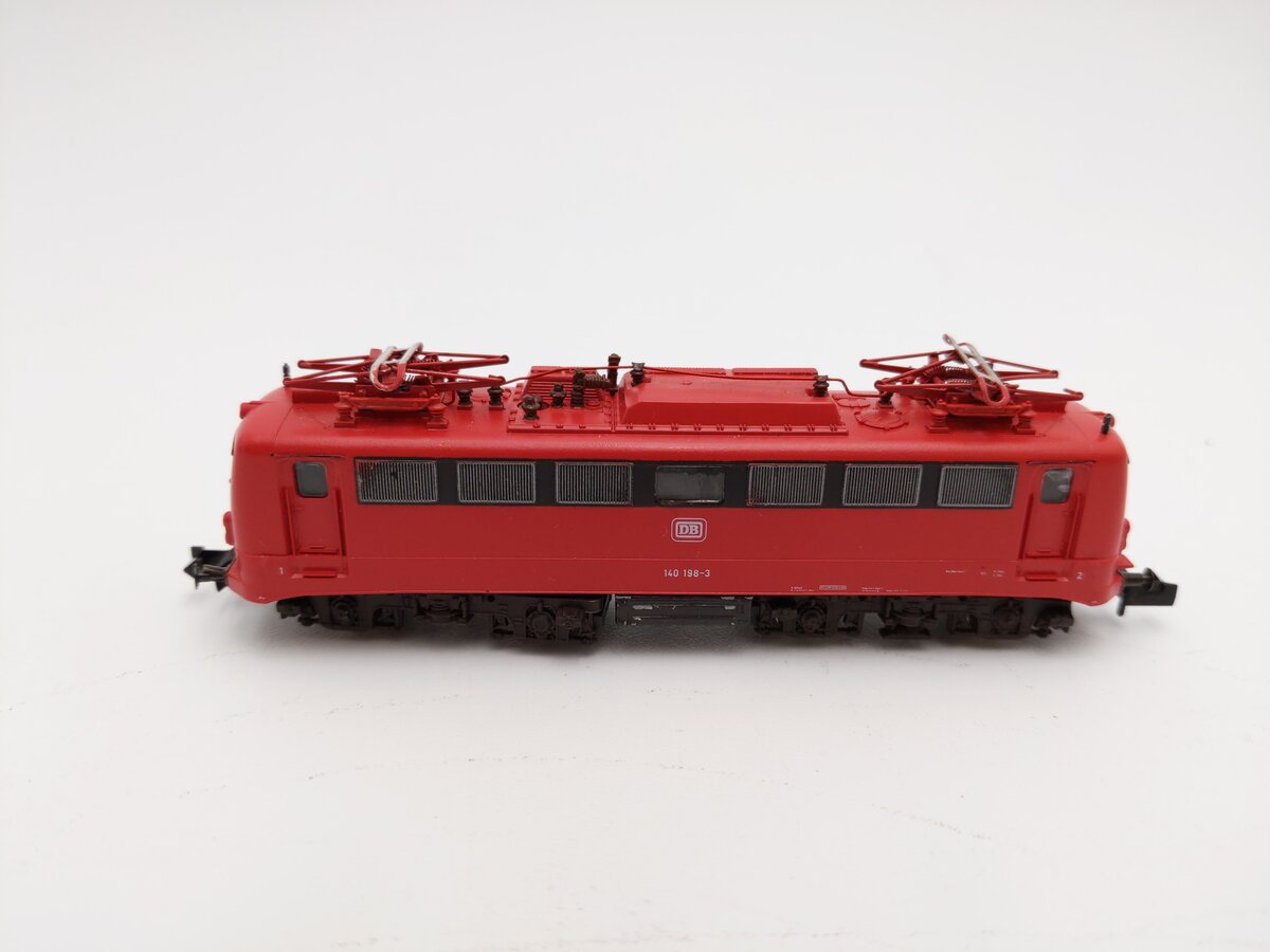 Fleischmann 67332 N Scale DB Piccolo Electric Locomotive #140198-3 EX/Box