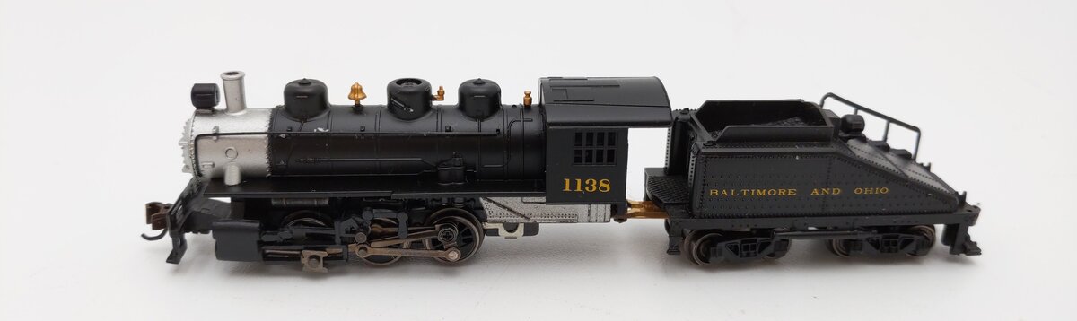 Bachmann 50555 N B&O USRA 0-6-0 Steam Locomotive & Slope Tender #1138 EX/Box