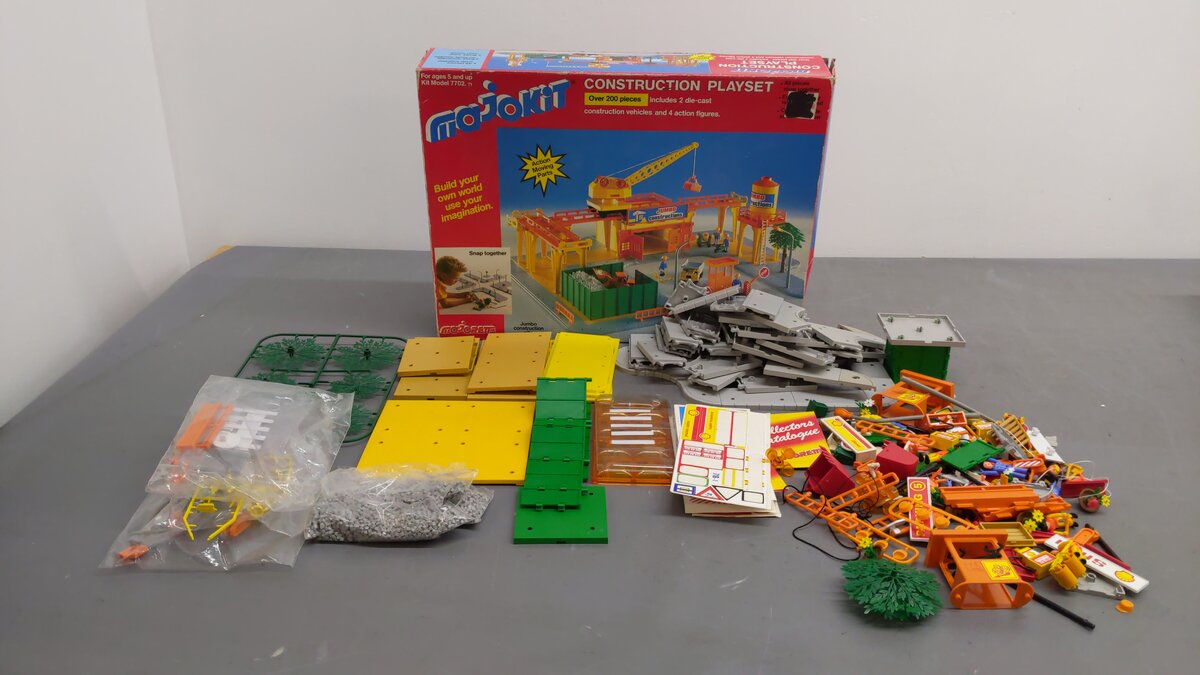 Majorette Majokit 7702 Construction Playset EX/Box