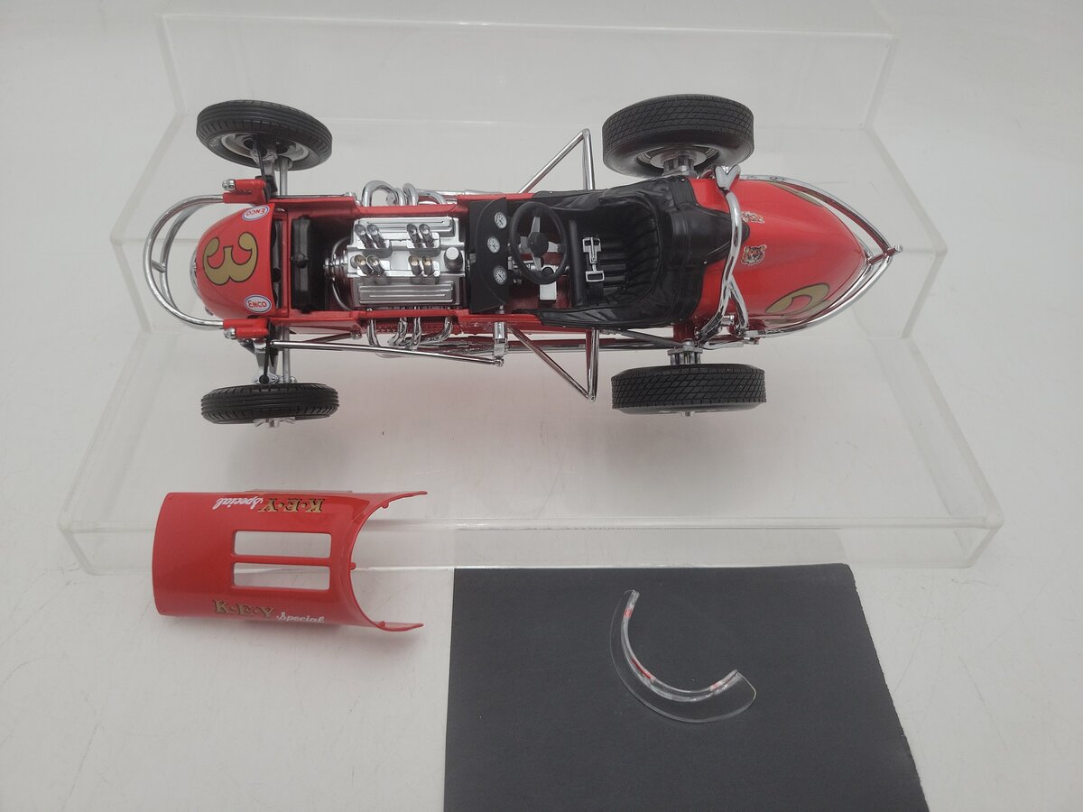 GMP 1415 1:18 Scale #3 Bobby Unser 1966 Key Special Sprint Car Series #9 Diecast VG