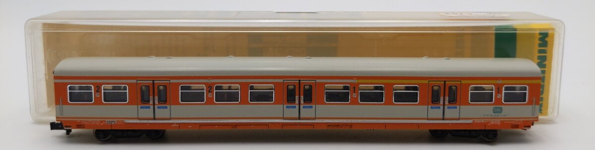 Minitrix 3142 N Scale Deutsche Bundesbahn Passenger Coach Car EX/Box