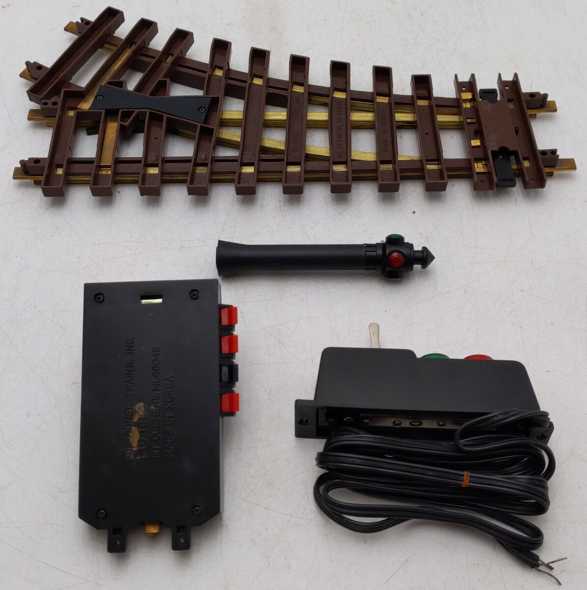 Lionel 8-82008 G Scale Left Hand Remote Switch Turnout Indoor & Outdoor Use EX/Box