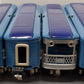 Lionel Vintage O Prewar Blue Tinplate Passenger Cars 613, 614, 615 [4]