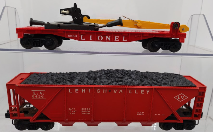Lionel Vintage O Gauge Freight Cars- 6660, 6464-42, 3424, 6436, & 6012 [5]/Box