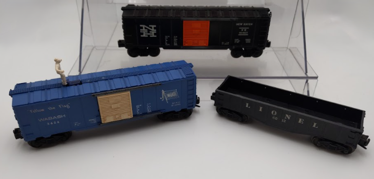 Lionel Vintage O Gauge Freight Cars- 6660, 6464-42, 3424, 6436, & 6012 [5]/Box
