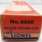 Lionel Vintage O Gauge Freight Cars- 6660, 6464-42, 3424, 6436, & 6012 [5]/Box