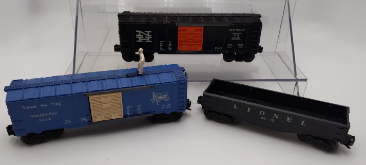Lionel Vintage O Gauge Freight Cars- 6660, 6464-42, 3424, 6436, & 6012 [5]/Box
