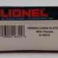 Lionel 6-16315 O Gauge Pennsylvania Short Flatcar w/ Fences EX/Box