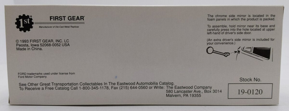 First Gear 19-0120 1:34 Scale Diecast 1951 Ford F-6 Half Rack Stake Truck NIB