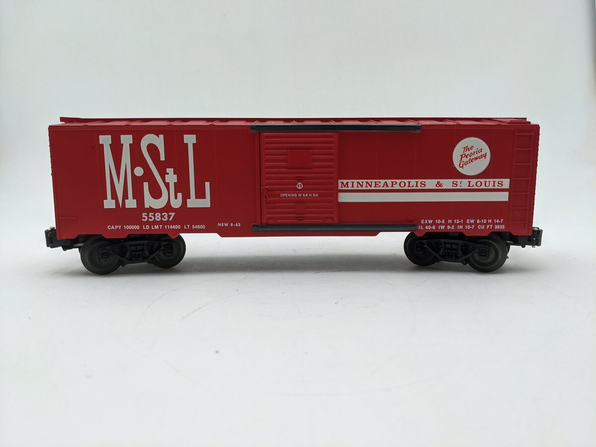 KMT 67 O Gauge M. STL. Boxcar #55837 EX