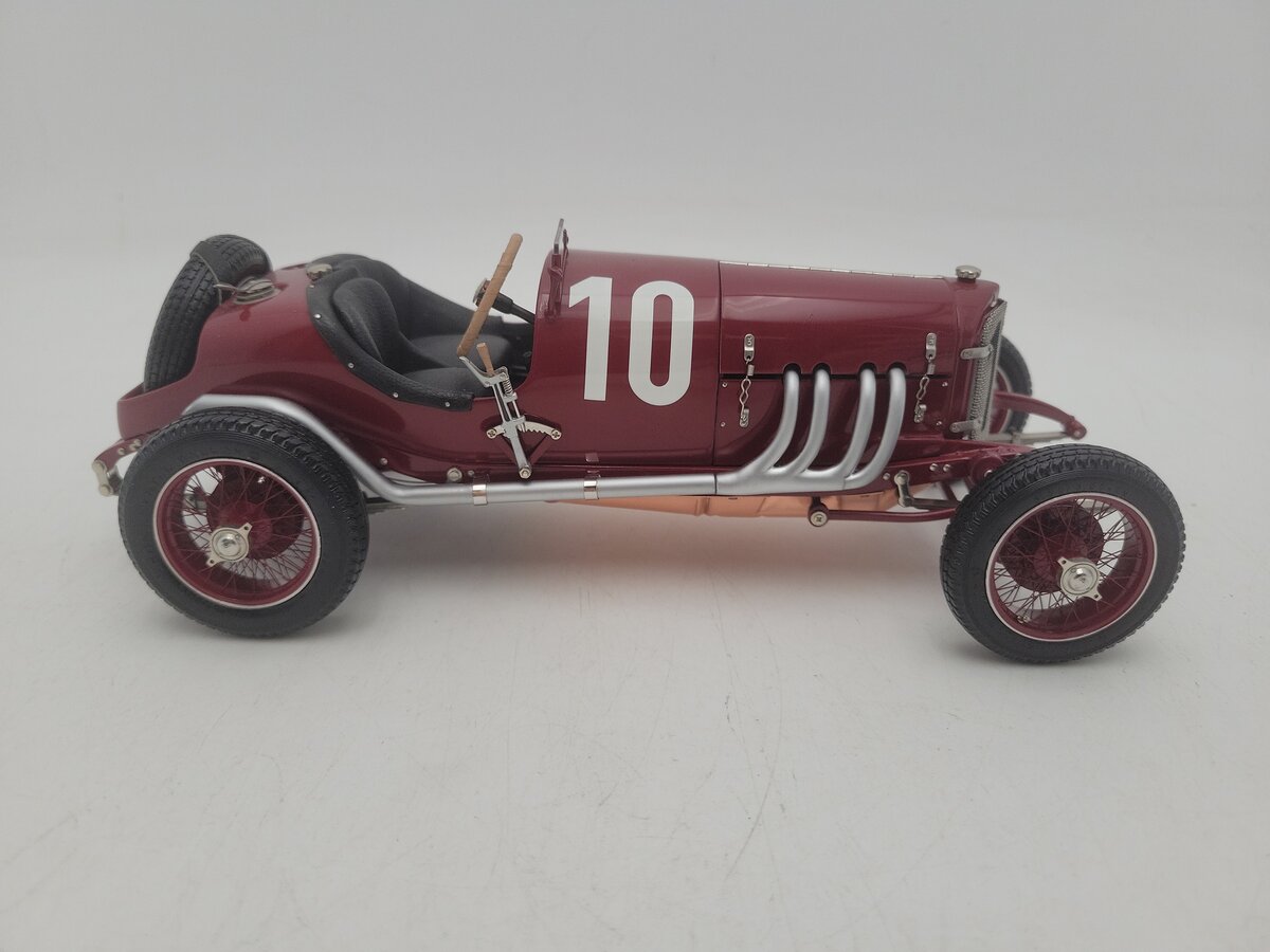 CMC M-048 1:18 Scale Maroon Mercedes Rennwagen 2-L Targa Florio 1924 EX