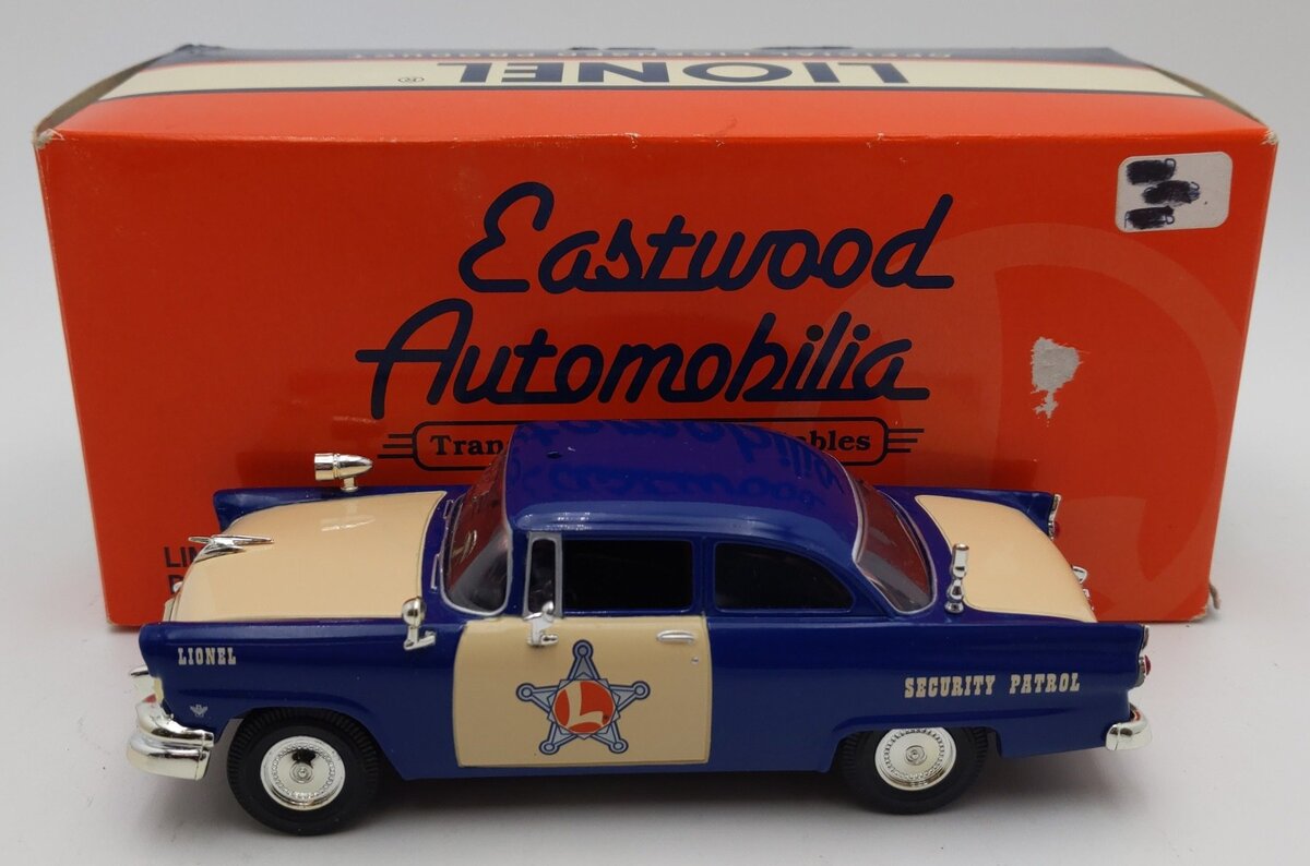 Lionel 397000 1:48 Lionelville 1956 Ford Tudor Sheriff Chief's Diecast Sedan EX/Box