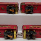 American Flyer Vintage O Prewar Red Tinplate Passenger Cars 3171, 3172 [4]