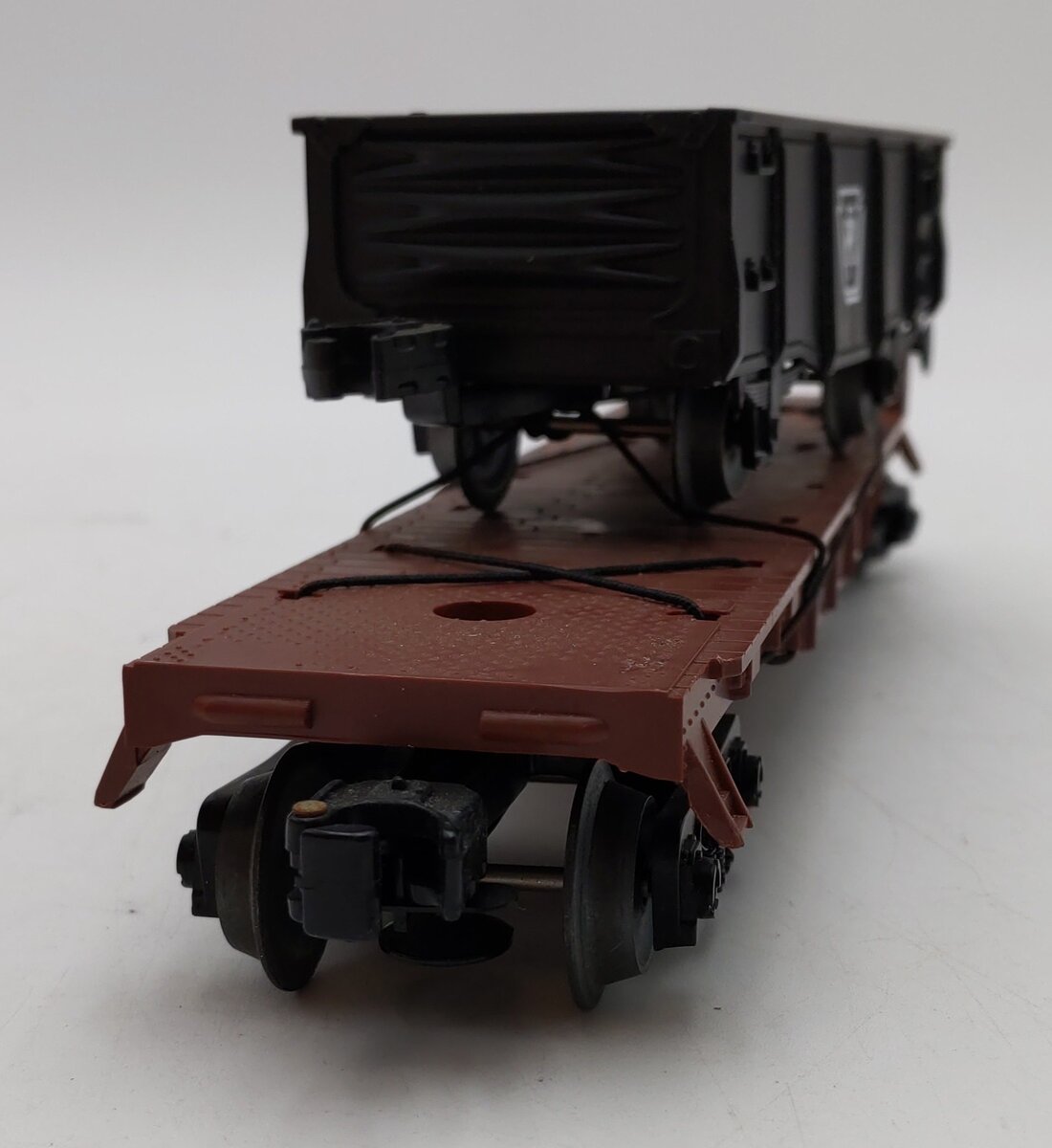 Lionel 6-19464 O Pennsy Flatcar W/ Gondola EX/Box