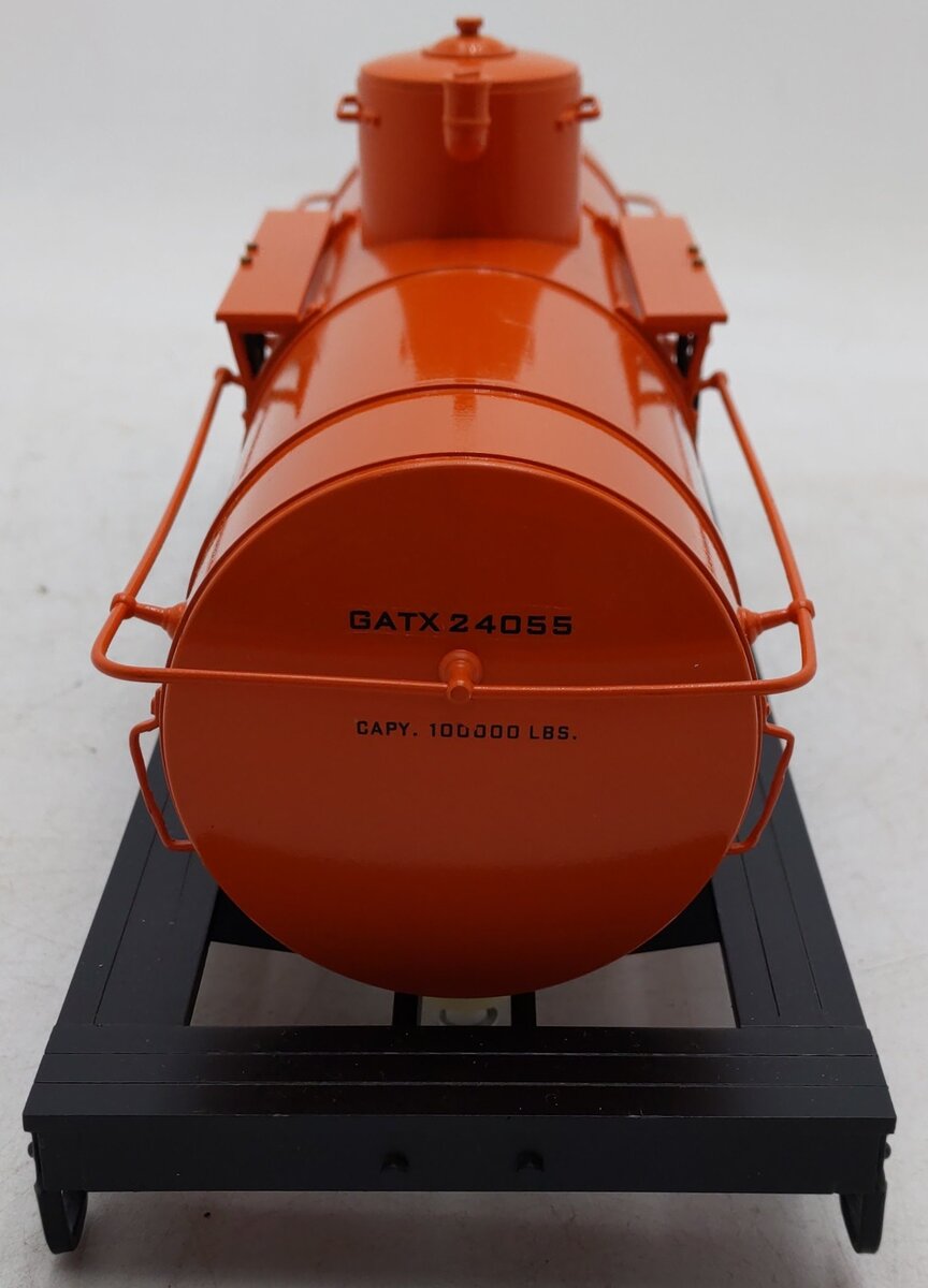 Delton 4245 G Scale Hooker Chemicals Die Cast Tank Freight Car Kit #24055 EX/Box