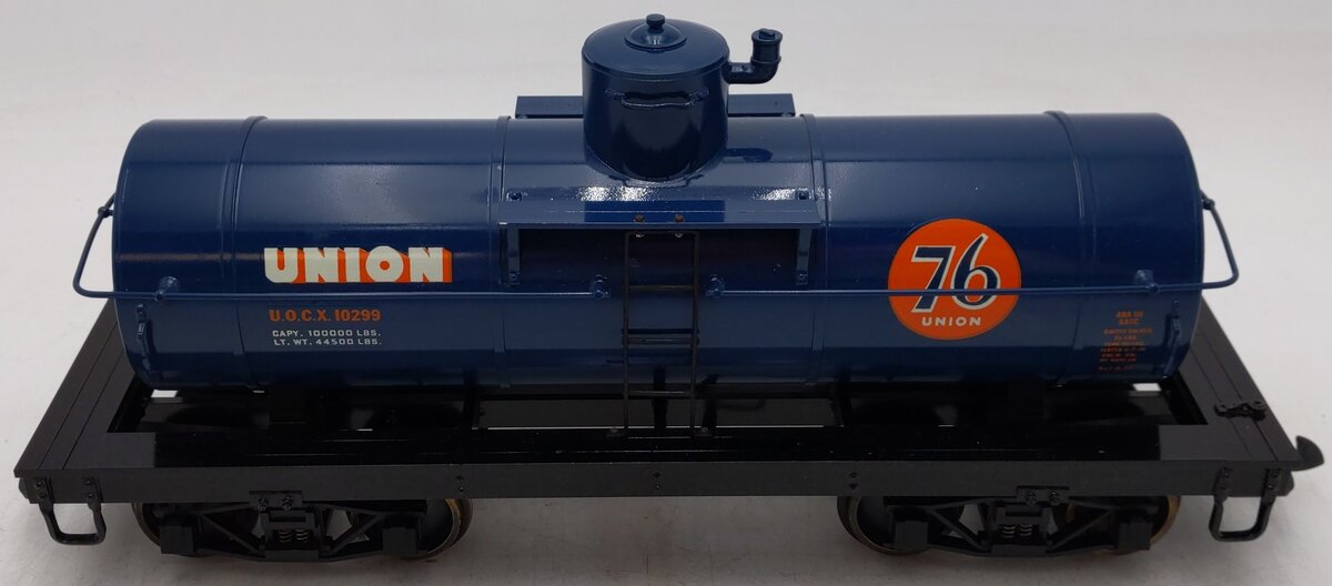 Delton 4244 G Scale Die Cast Union 76 Tank Car #10299 EX/Box