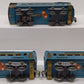 American Flyer Vintage O Prewar Blue Tinplate Passenger Cars 3171, 3172 [3]