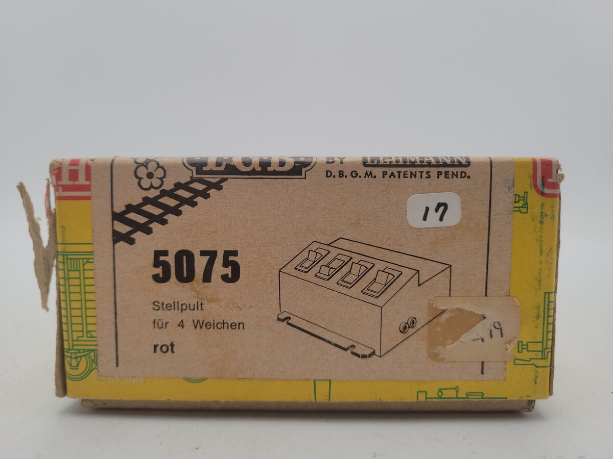 LGB 5075 G Scale Switch Controller Box EX/Box
