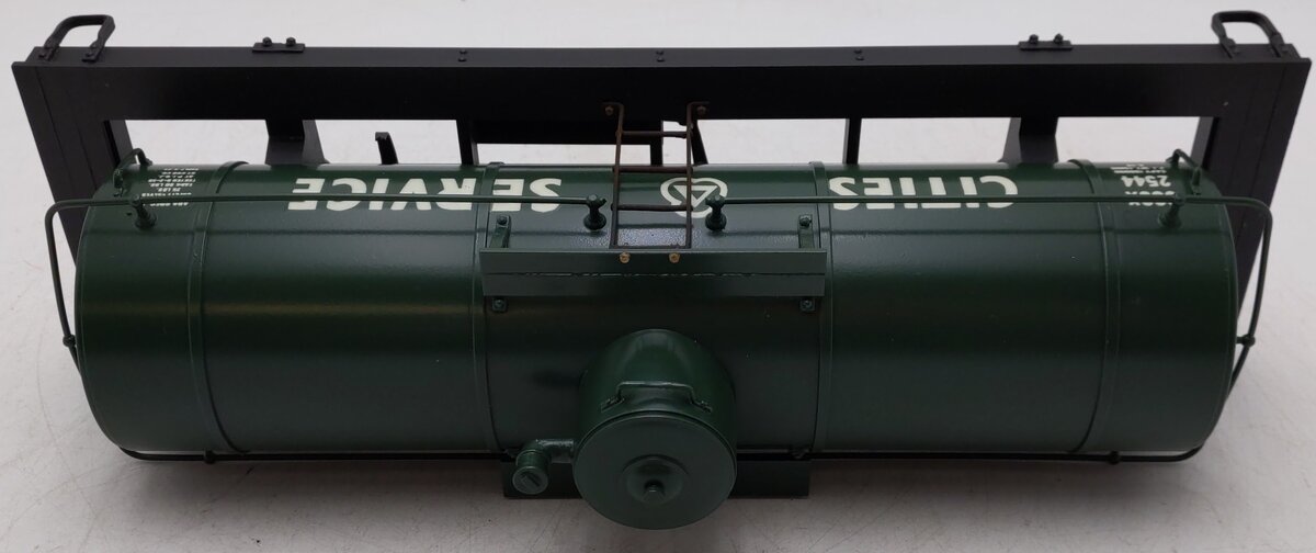 Delton 4243 G Scale Cities Service Die Cast Tank Freight Car Kit #2544 EX/Box