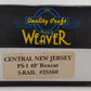 Weaver 25560 O Gauge Central New Jersey PS-1 40' Boxcar (3-Rail) EX/Box