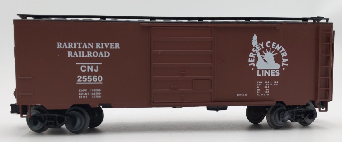 Weaver 25560 O Gauge Central New Jersey PS-1 40' Boxcar (3-Rail) EX/Box