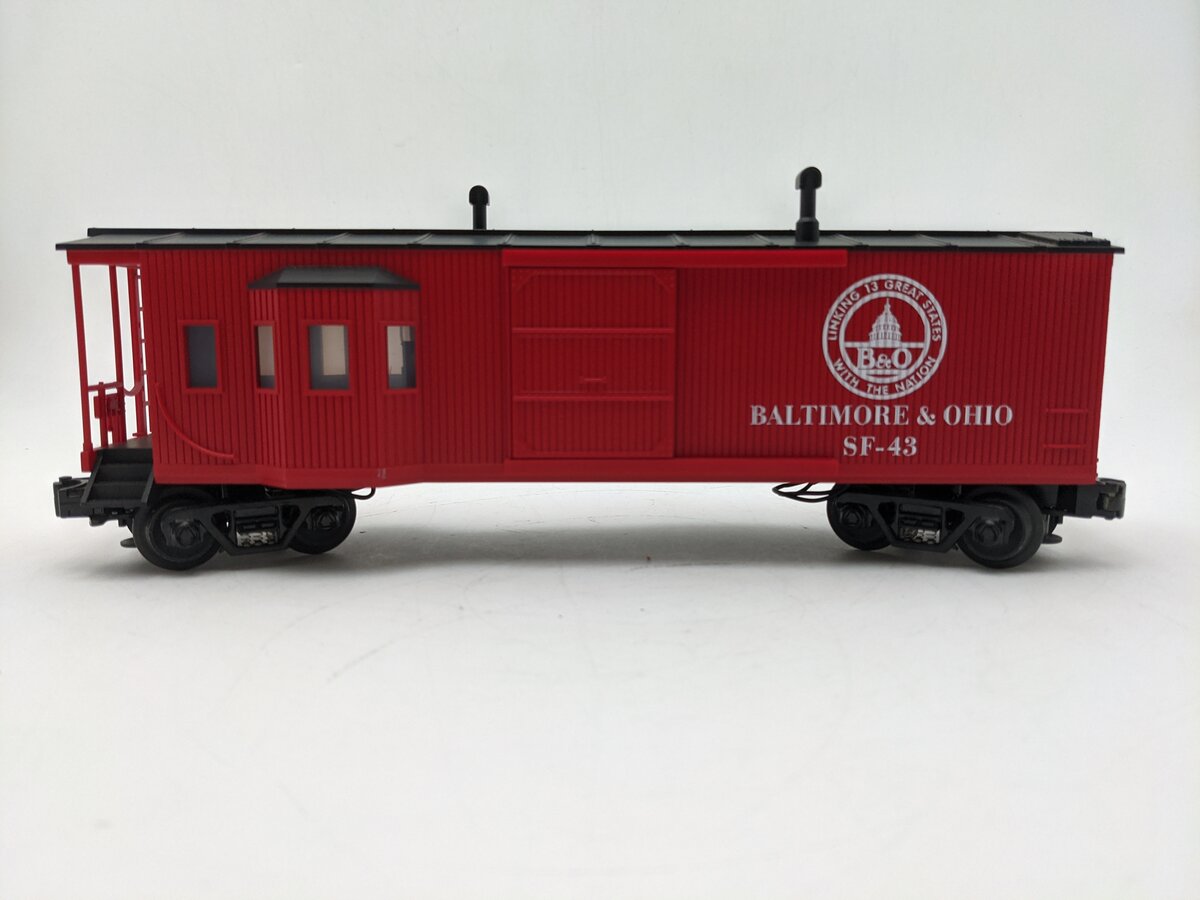 MTH 30-4020-1  O Gauge Baltimore & Ohio 2-6-0 Steam Freight Train Set w/PS EX