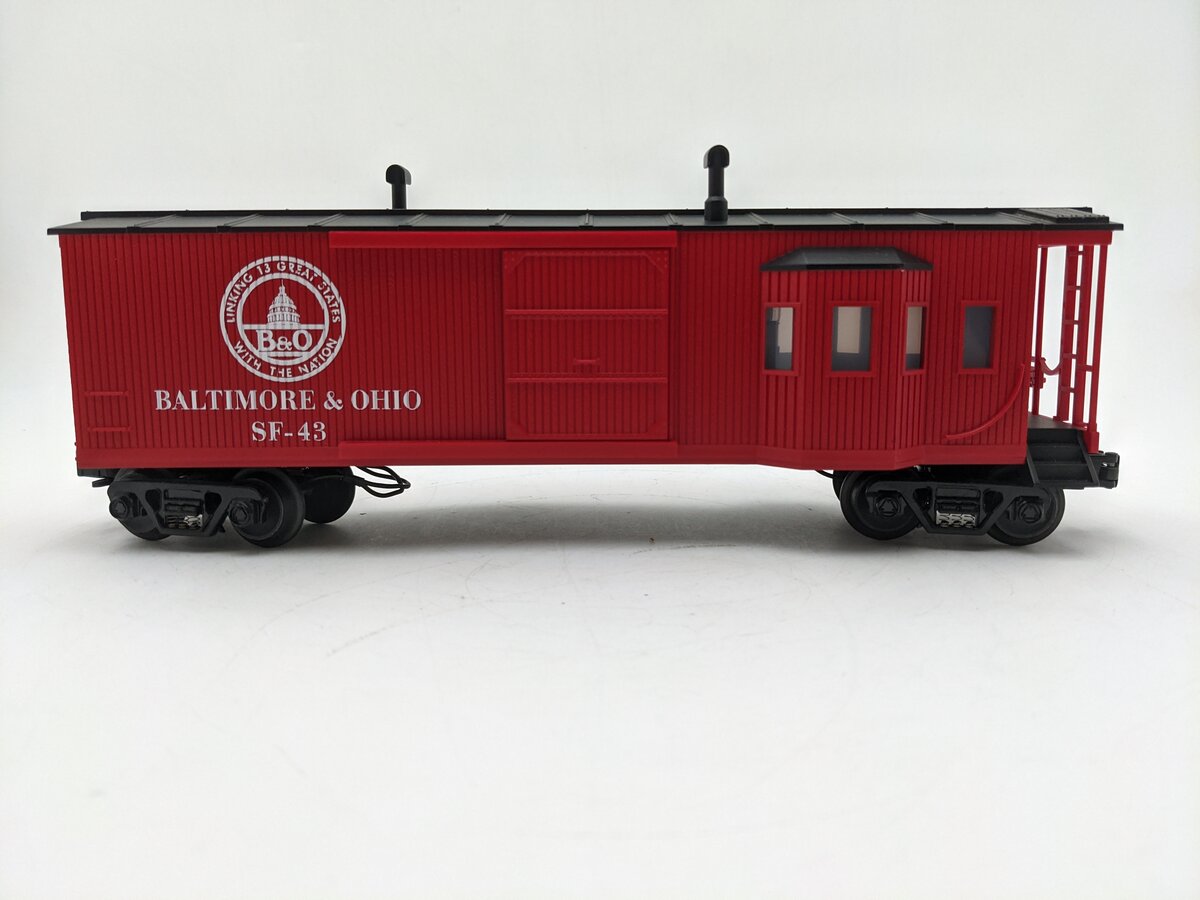 MTH 30-4020-1  O Gauge Baltimore & Ohio 2-6-0 Steam Freight Train Set w/PS EX